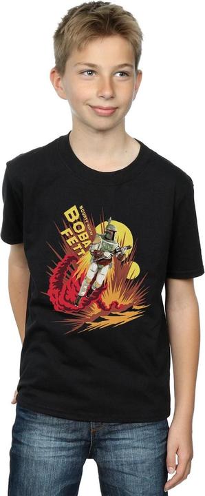 Produktbild Star Wars Boba Fett Rocket Powered TShirt Jungen (140, 146)