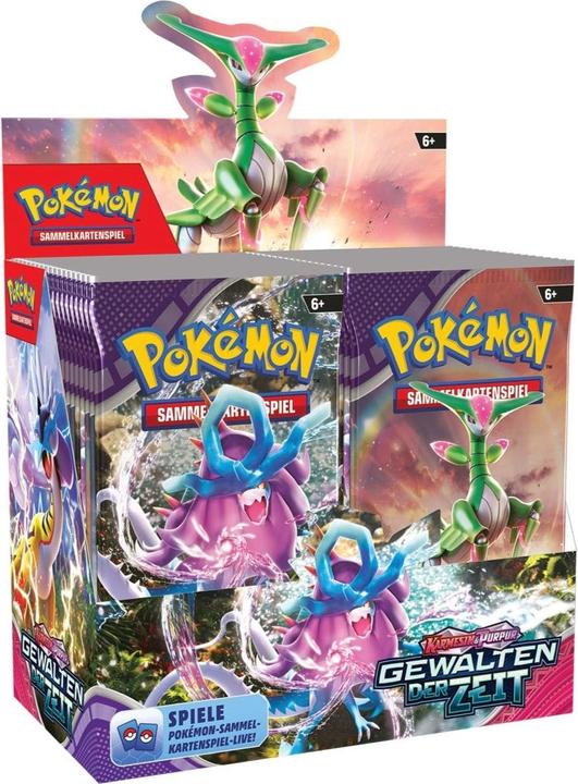 Actual product image Pokémon Temporal Forces (German, Booster display)