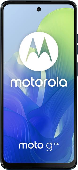 Actual product image Motorola moto g04s (64 GB, Satin Blue, 6.60", Dual SIM, 50 Mpx, 4G)