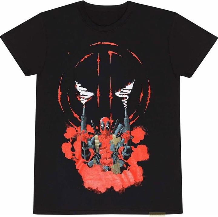 Heroes Inc Deadpool T-Shirt Smoking Grösse M (M)