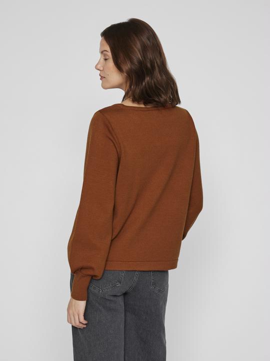 Actual product image Vila U-boat neck knitted jumper (XL)