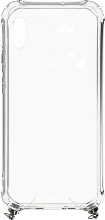 Image du produit Evelatus iPhone X/XS Silicone TPU Transparent avec sangle de cou