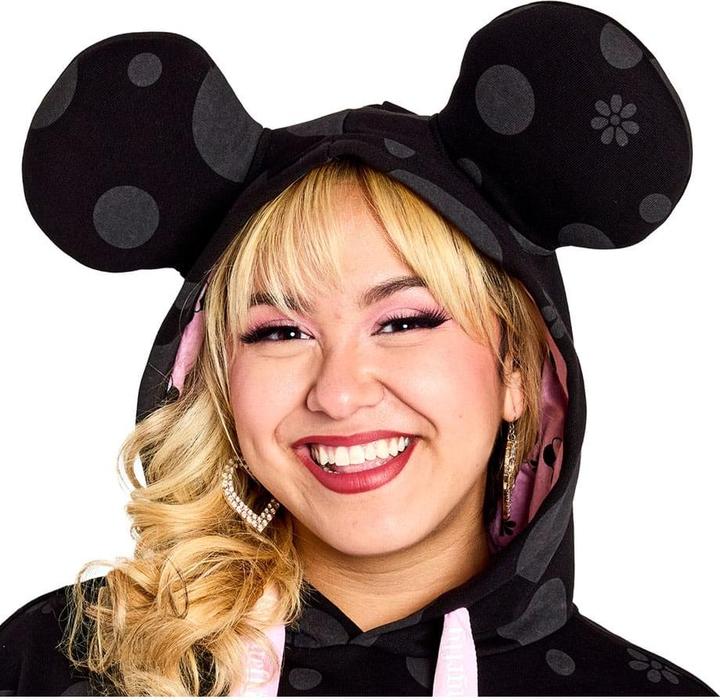 Immagine prodotto Loungefly Disney by Kapuzenpullover Unisex Minnie Rocks the Dots Florals Grösse XL (XL)