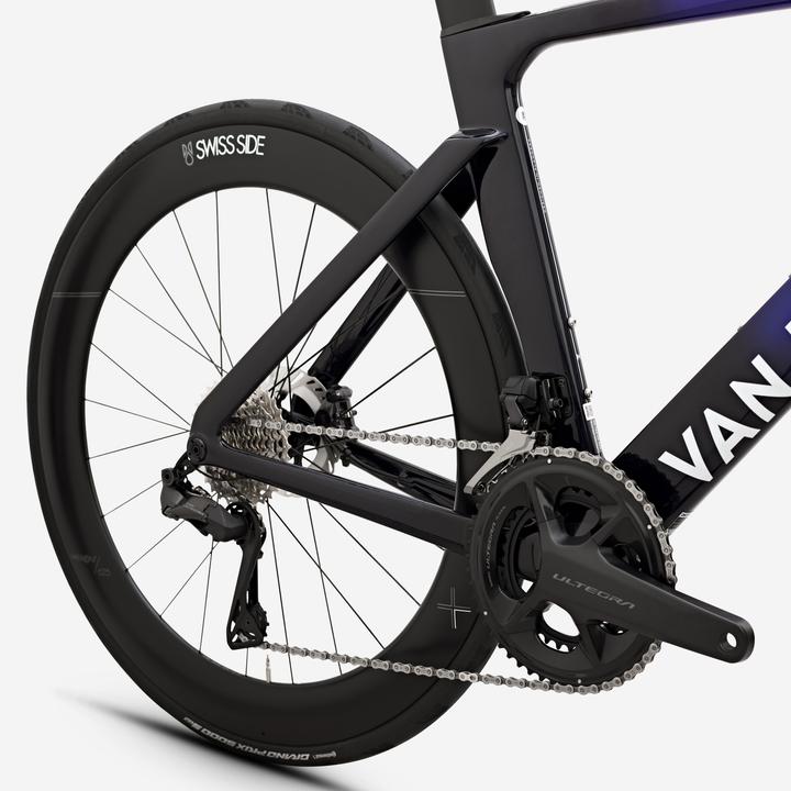 Actual product image Van rysel Rennrad Race RCR-F Pro CF Shimano Ultegra Di2 Violett