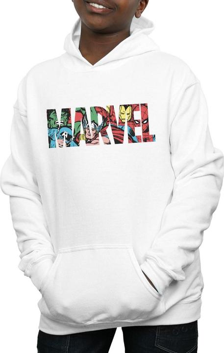 Actual product image Boys Logo Character Infill Hoodie (152, 158)