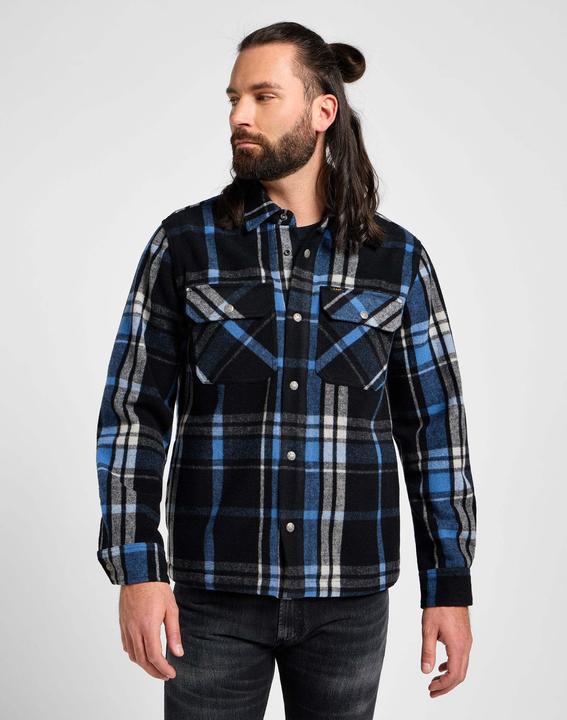 Actual product image Lee Long-sleeved shirt 101 Wool Overshirt (L)