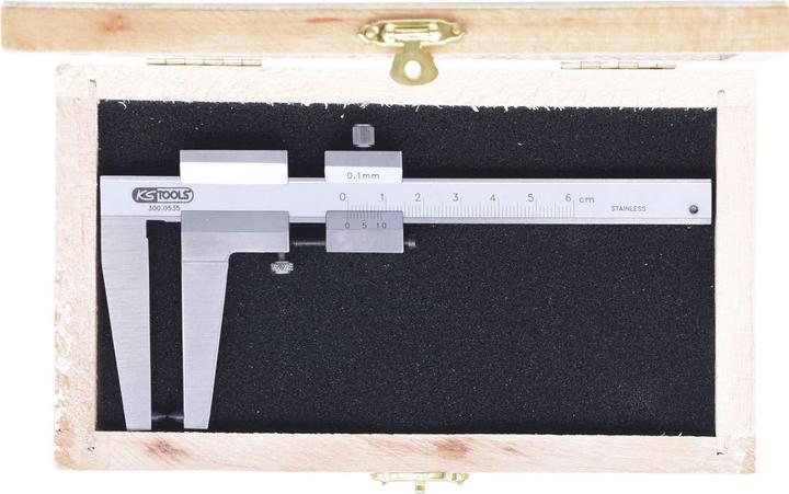 Produktbild KS Tools Bremsscheiben Messschieber 0-60mm. 162mm 300.0535 (16.20 cm)