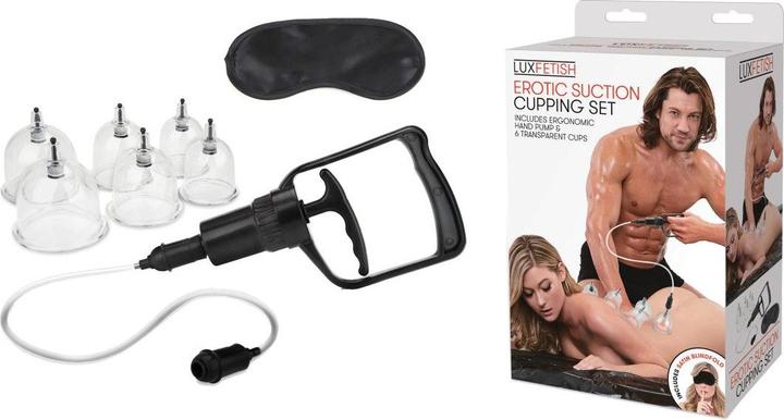 Lux Fetish Erotic Suction Cupping Set