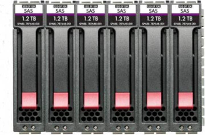 HPE E MSA HDD SAS Enterprise, 10K, SFF, 2.5 inch, M2, 3yr Wty, 6-pack Bundle (2.40 TB, 2.5")