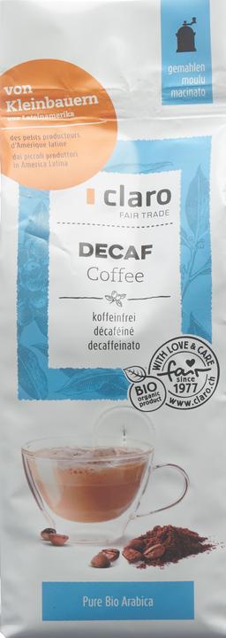 Actual product image Claro Decaffeinato (250 g)
