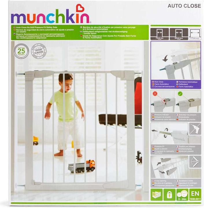 Immagine prodotto Munchkin Cancello di sicurezza per porte e scale (76 cm)