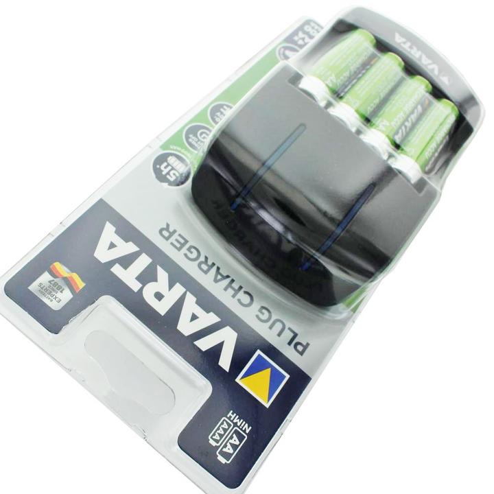Image du produit Varta Easy Energy Stecker-Ladegerät inklusive 4 Stück Mignon AA Ready2use 2100mAh Akku (4 pcs, 2100 mAh, Piles rechargeables + chargeur)