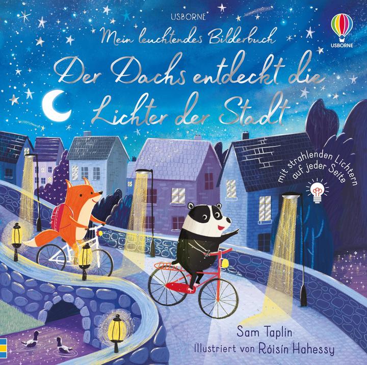 Mein leuchtendes Bilderbuch: Der Dachs entdeckt die Lichter der Stadt (Duits, Sam Taplin, Róisín Hahessy, 2023)