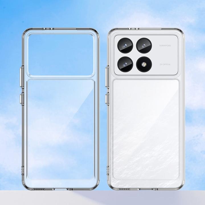 Produktbild Cover-Discount Xiaomi Poco F6 Pro - Schützende Acryl-Handyhülle mit erhöhtem Rand (Xiaomi Poco F6 Pro)