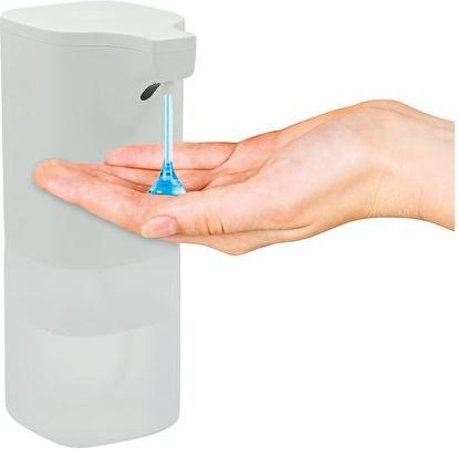 Wedo 10545000 Seifen & Desinfektionsmittel Gelspender mit Sensortechnik, kontaktfrei desinfizieren