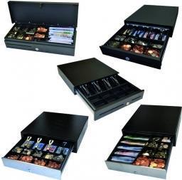 Produktbild APG Cash Drawer Flip Lid Cash Draw Blk Ss Front
