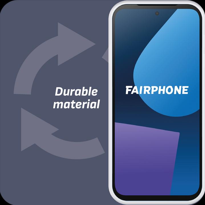 Actual product image Cazy Silicone Case Compatible with Fairphone 5 - Soft TPU Protection - Transparent (Fairphone 5)