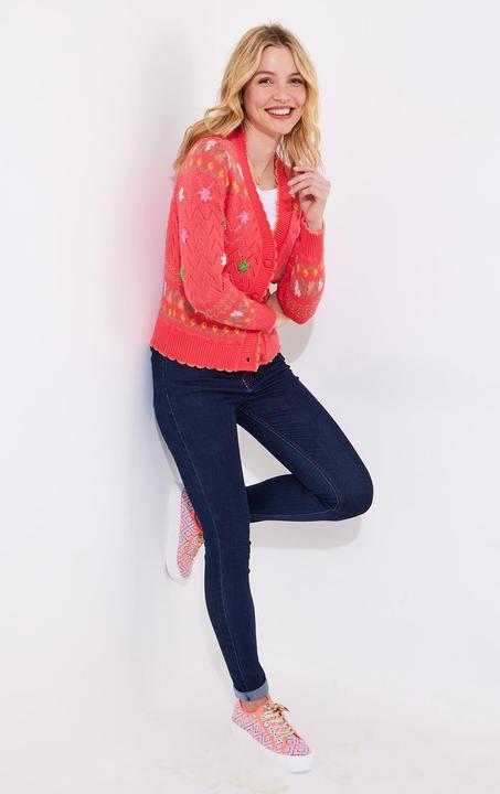 Image du produit Joe Browns V-Neck Floral Cardigan (46)