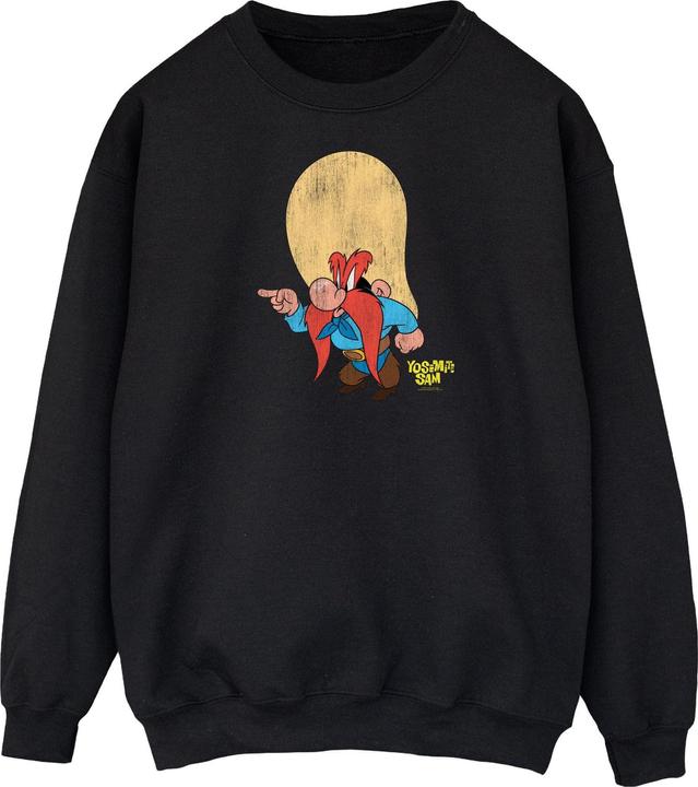 Immagine prodotto Looney Tunes Yosemite Sam Distressed Felpa Uomo (L)