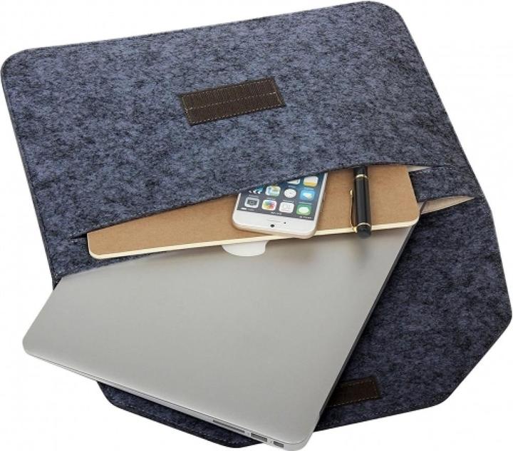Produktbild Screenguard 2-in-1 Felt Sleeve Macbook & Notebook 13.3" Tasche aus Filz (13", Apple)