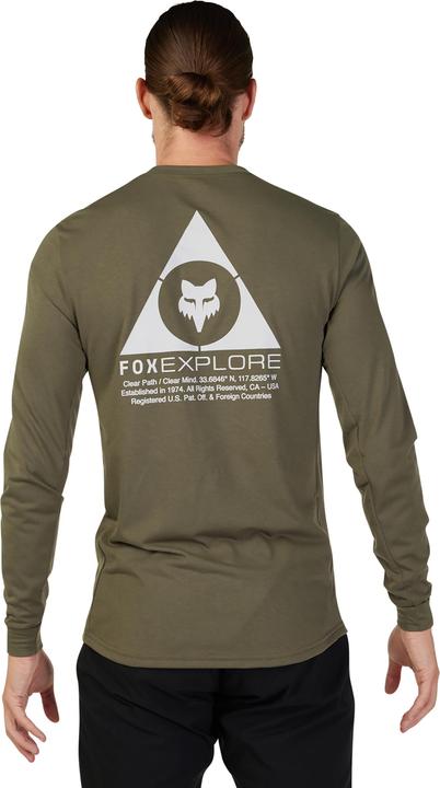 Actual product image Fox Jersey 23 Ranger Dr Md Lstred Green M (M)