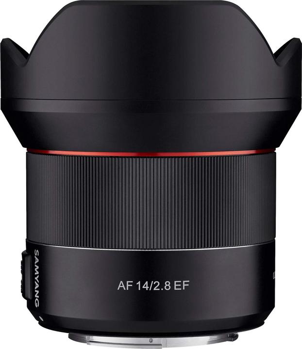 AF 14mm F2.8 Canon EF (Canon EF, APS-C / DX, Plein format)
