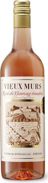 Immagine prodotto Patrick Fonjallaz Rosé de Gamay Vieux Murs Vaudois AOC Fonjallaz (1 x 70 cl, 2020)