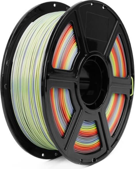Immagine prodotto FlashForge PLA Seta 1,75 mm Arcobaleno 1.0 (Sistema di monitoraggio dei filamenti)