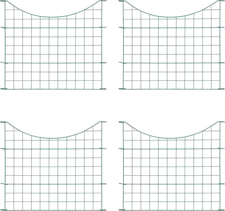 Actual product image Wiltec Green Wire Pond Fence, 770 x 8 x 640 mm, Corrosion-resistant