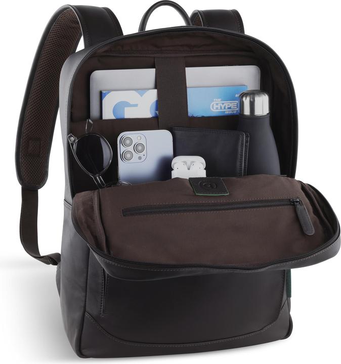 Produktbild Bugatti Clark Rucksack Leder 42 cm Laptopfach (11 l)