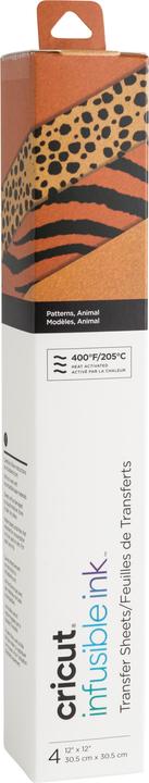 Actual product image Cricut Iron-on film Infusible Ink Leopard 30.5 x 30.5 cm, 4 pieces
