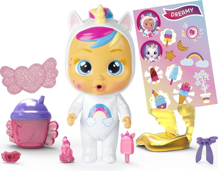 Actual product image TOYS Cry Babies Magic Tears Fantasy Paci House - dark pink