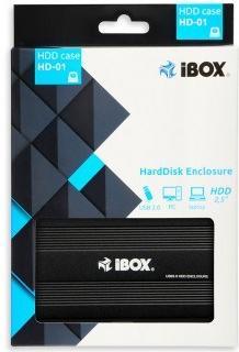 Actual product image iBox HD-01 HDD Enclosure 2.5 inch (2.5")