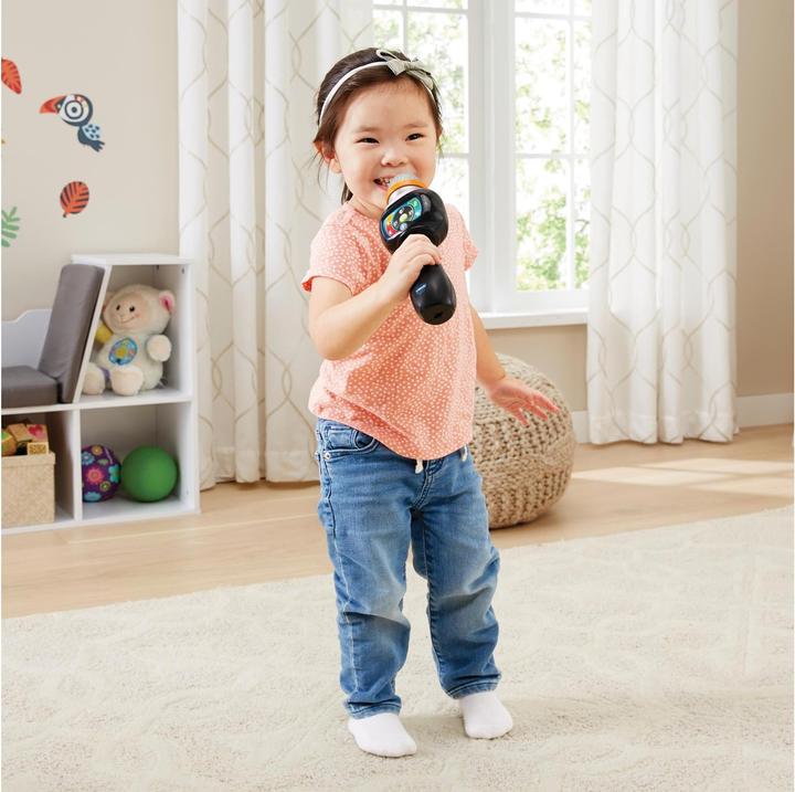 Image du produit VTech Jouet musical Microphone magique pour chanter et s'amuser -FR- (Français)