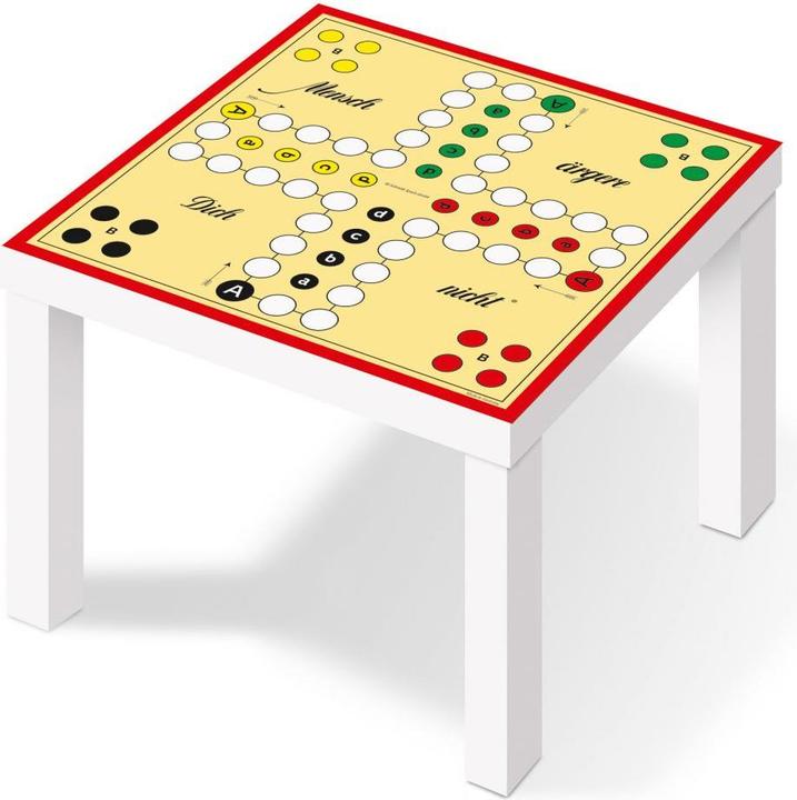 Immagine prodotto Trenddeko Lamina adesiva Mensch ärgere dich nicht 4er Original (56 x 56 cm)