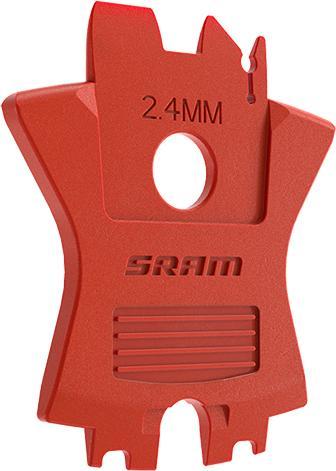 Image du produit Sram Disc Brake Pad Spacer 2mm (SRAM, Matières plastiques)