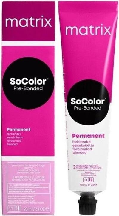 Image du produit Matrix Socolor Beauty Permanent Cream Hair Colour Hair Dye 4N Medium Brown N (4N Marron moyen N)