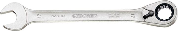 Produktbild Gedore 7 UR 24 Maulschlüssel mit Ringratsche, umschaltbar, UD 24 mm (24 mm)