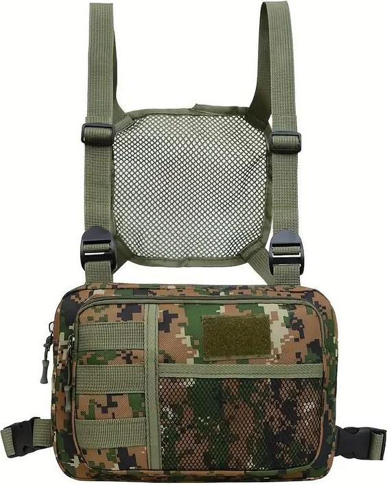 Actual product image Dema Tactical breast pocket belt pouch camouflage pattern camouflage