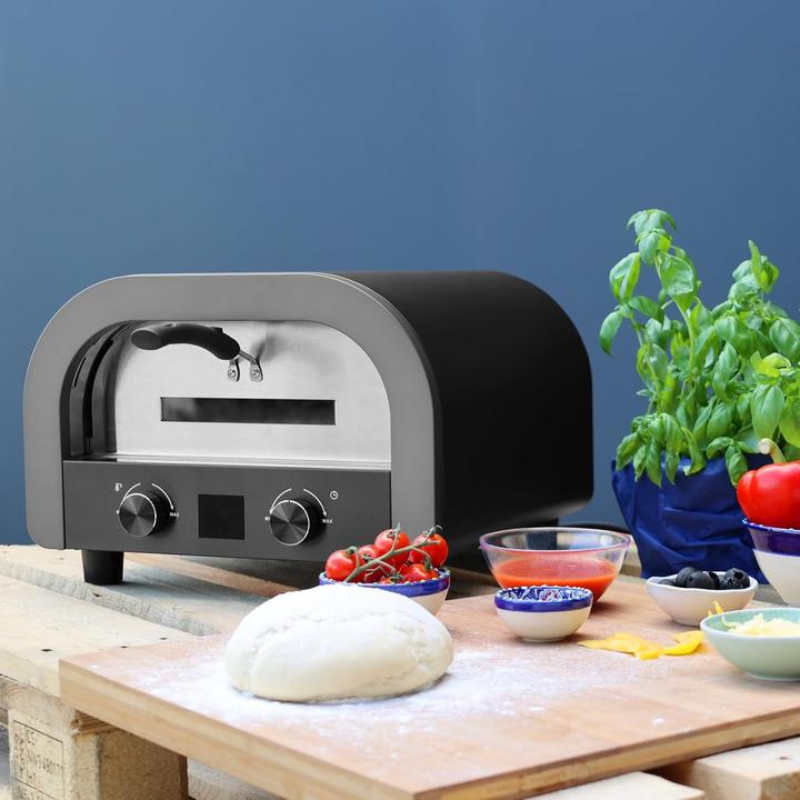 Image du produit Taino Elektrischer Pizzaofen mit Pizzastein (Four à pizza électrique)