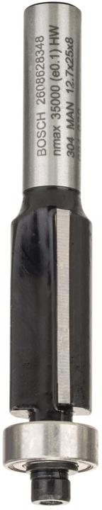 Bosch Professional Zubehör Laminat-Bündigfräser, 8 mm, D1 12,7 mm, L 25,4 mm, G 68 mm