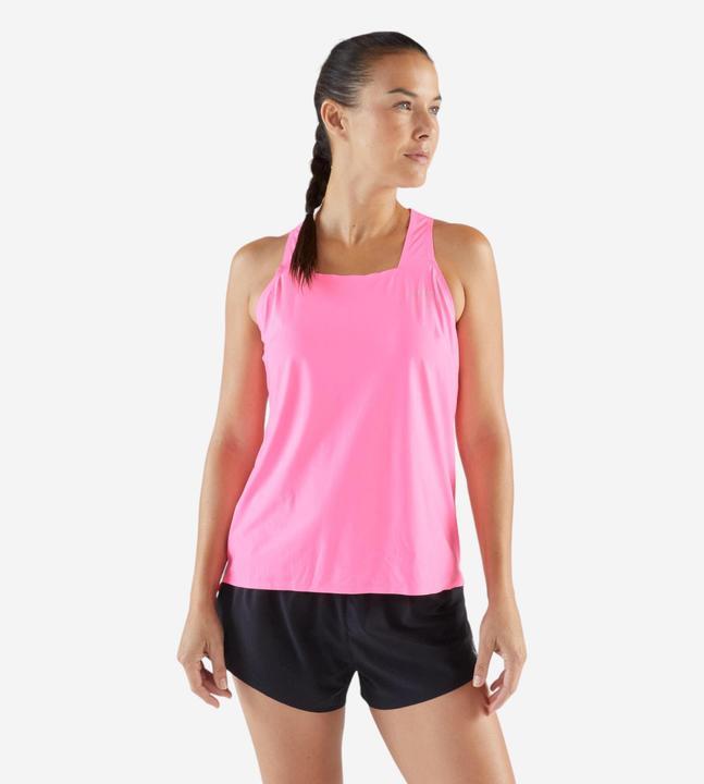 Kiprun Lauf-Tanktop Damen leicht - Run 900 Light rosa