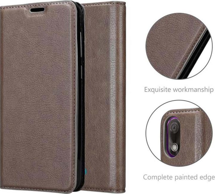 Produktbild Cadorabo Book Invisible Magnet Cover (Wiko View 2 Go)