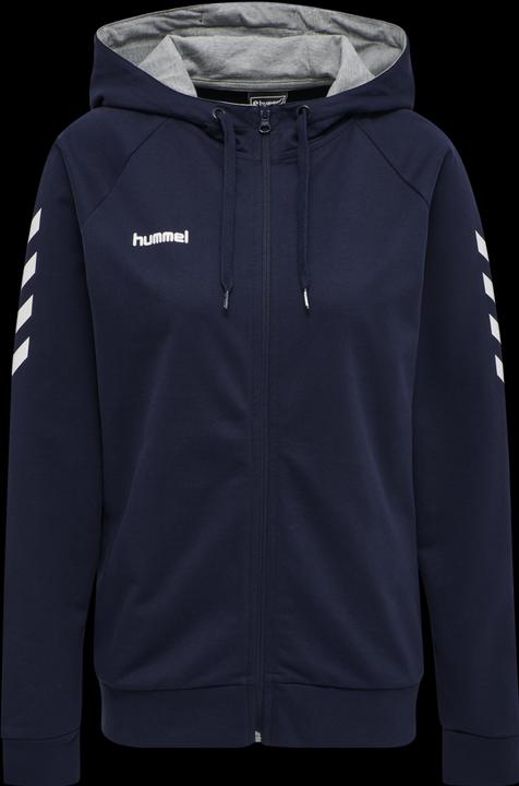 Actual product image hummel Go Cotton Zip Hoodie Woman (XS)