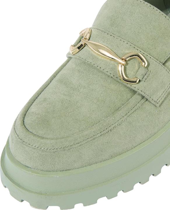 Actual product image Joe Browns Chunky Cleated Sole Microsuede Loafer (39)