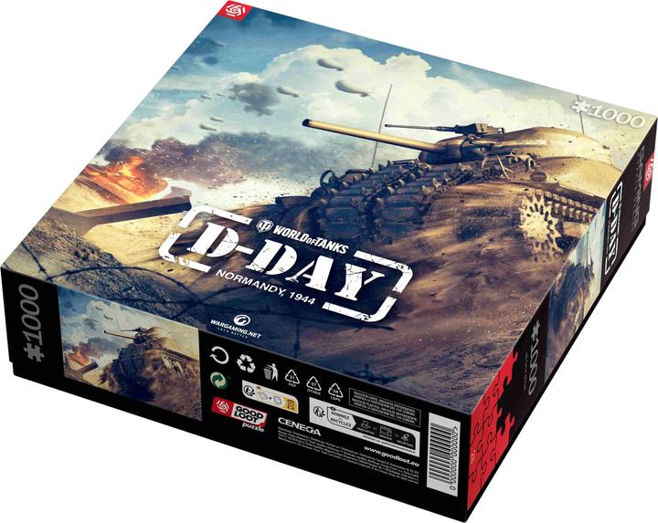Immagine prodotto Good Loot Puzzle di massa di World of Tanks D-Day (1000 pezzi)