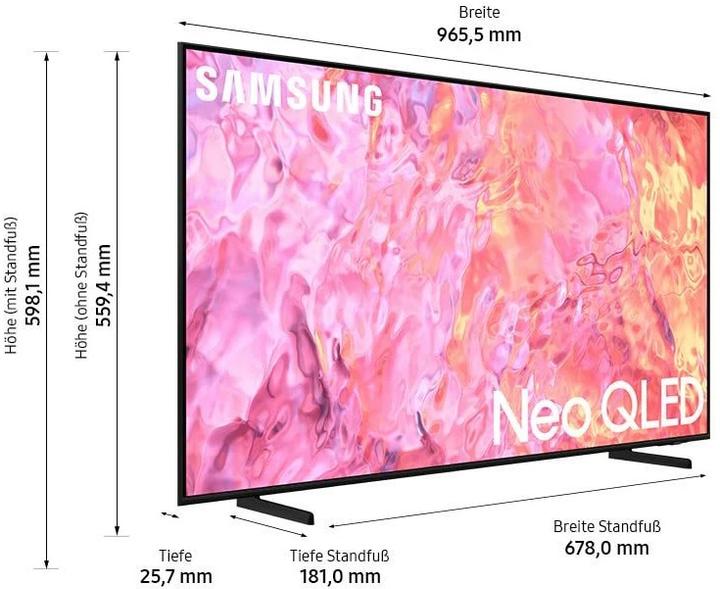 Produktbild Samsung QE43Q60C (43", Q60C, QLED, 4K, 2023)