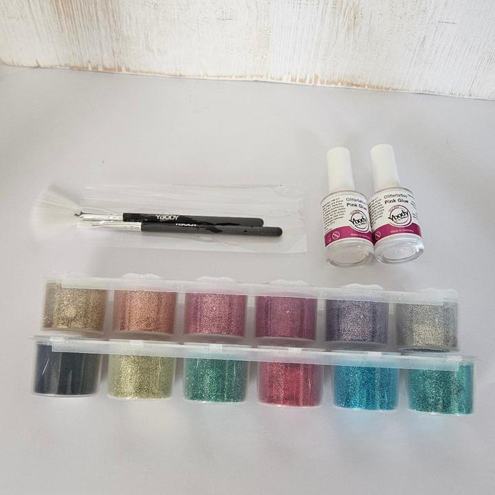 Immagine prodotto Ybody Set di mani libere con tatuaggi glitterati