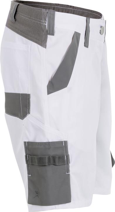 Actual product image Planam Men's shorts white/zinc XXXL 4XL (4XL)