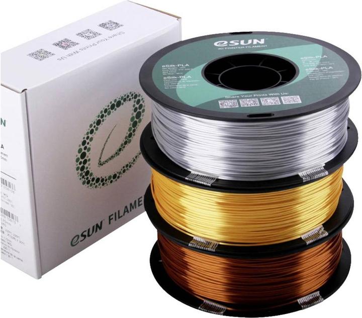 Immagine prodotto eSUN eSilk (PLA, 1.75 mm, 1000 g, Oro)